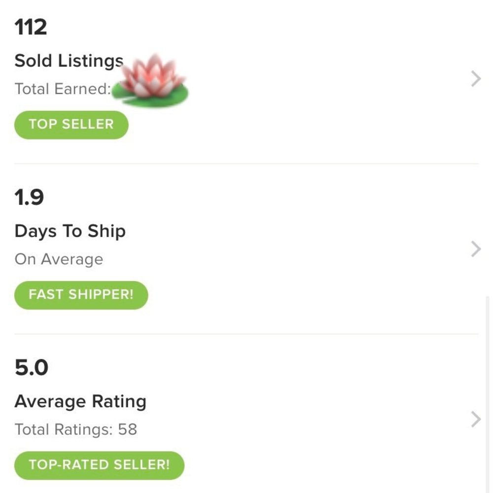 Fast Shipper, Top Rated!